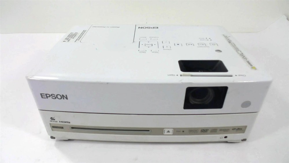 Epson PowerLite Presenter LCD Projector/DVD Player Combo - Lamp : 520 Hours