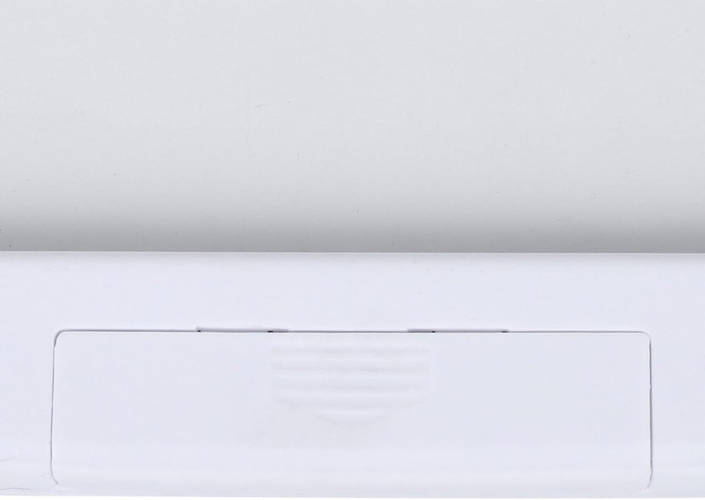 Flat LED Book Light for Reading - Clear Bookmark Light - Wireless White