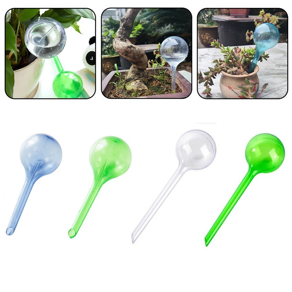 Effective Plant Self Watering Bulb Globes for Consistent Moisture 2PCS
