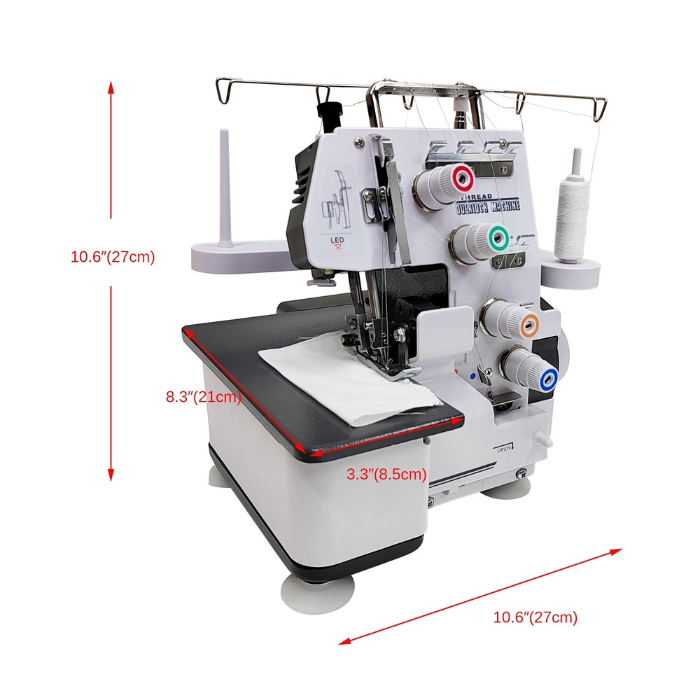 Sewing Edge Locking Machine Overlock Machine Edge Wrapping Machine Twin-needle