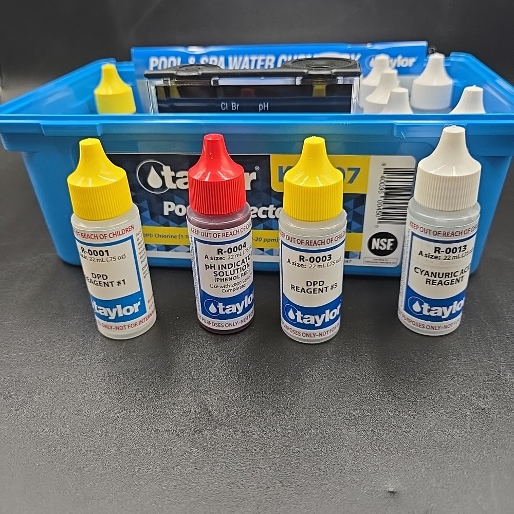 Taylor K-2007 Bromine & Chlorine DPD 2000 Series Inspector Kit