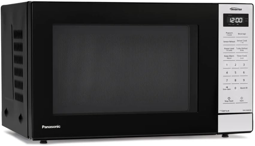 Panasonic NN-SN68QB 1.2 cu. ft. 1250W Inverter Microwave - Certified Refurbished