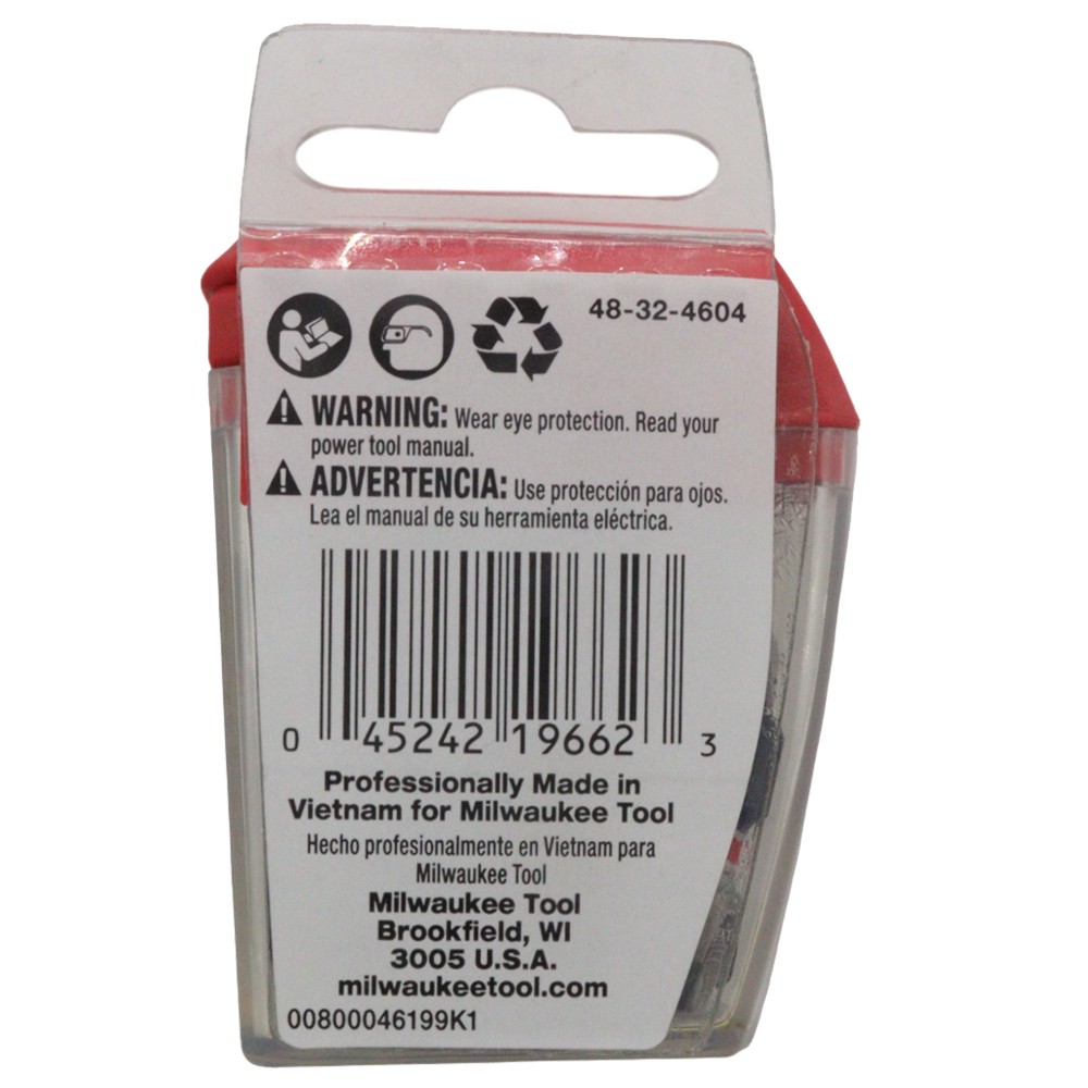 Milwaukee 48-32-4604 #2 Phillips Shockwave Insert Bit Contractor (25-Pack)