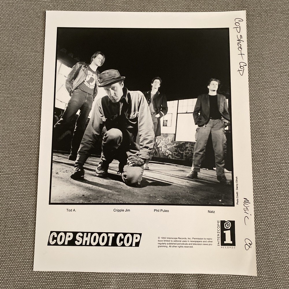 Cop Shoot Cop Press Photo 8x10”. See Description.