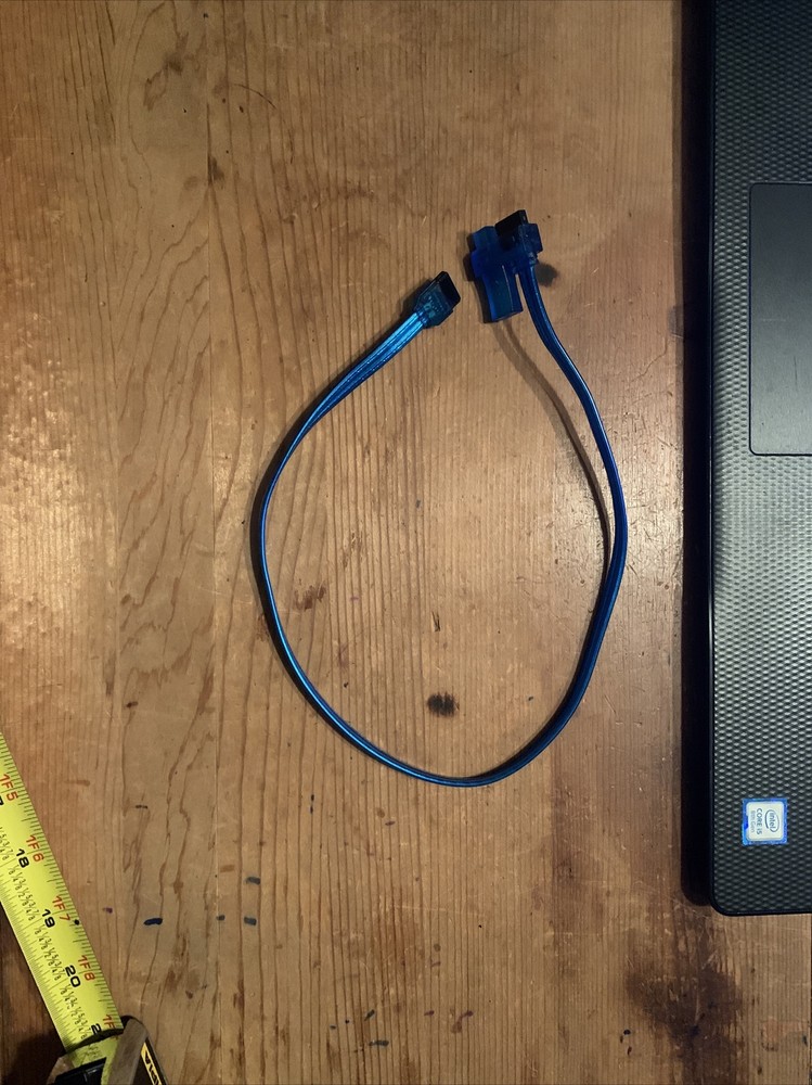 1’8” Blue Sata Cable from Circuitassembly.com New Never Used