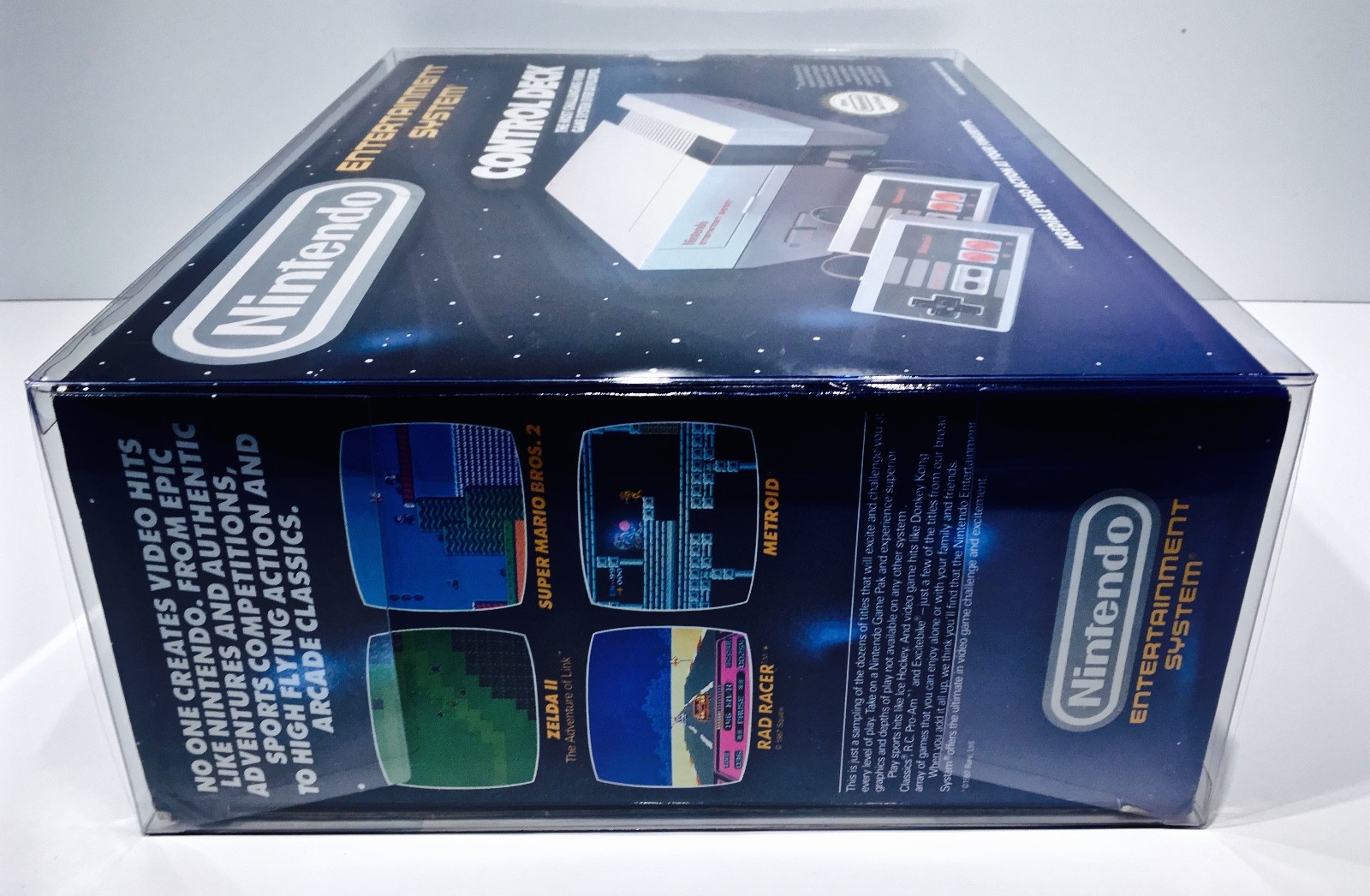 1 Console Box Protector For NES CONTROL DECK / CHALLENGE SET Nintendo Boxes