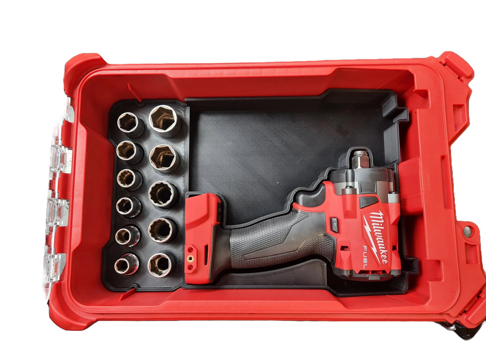 Milwaukee Packout M18 Stubby 1/2" Impact (INSERTS ONLY)