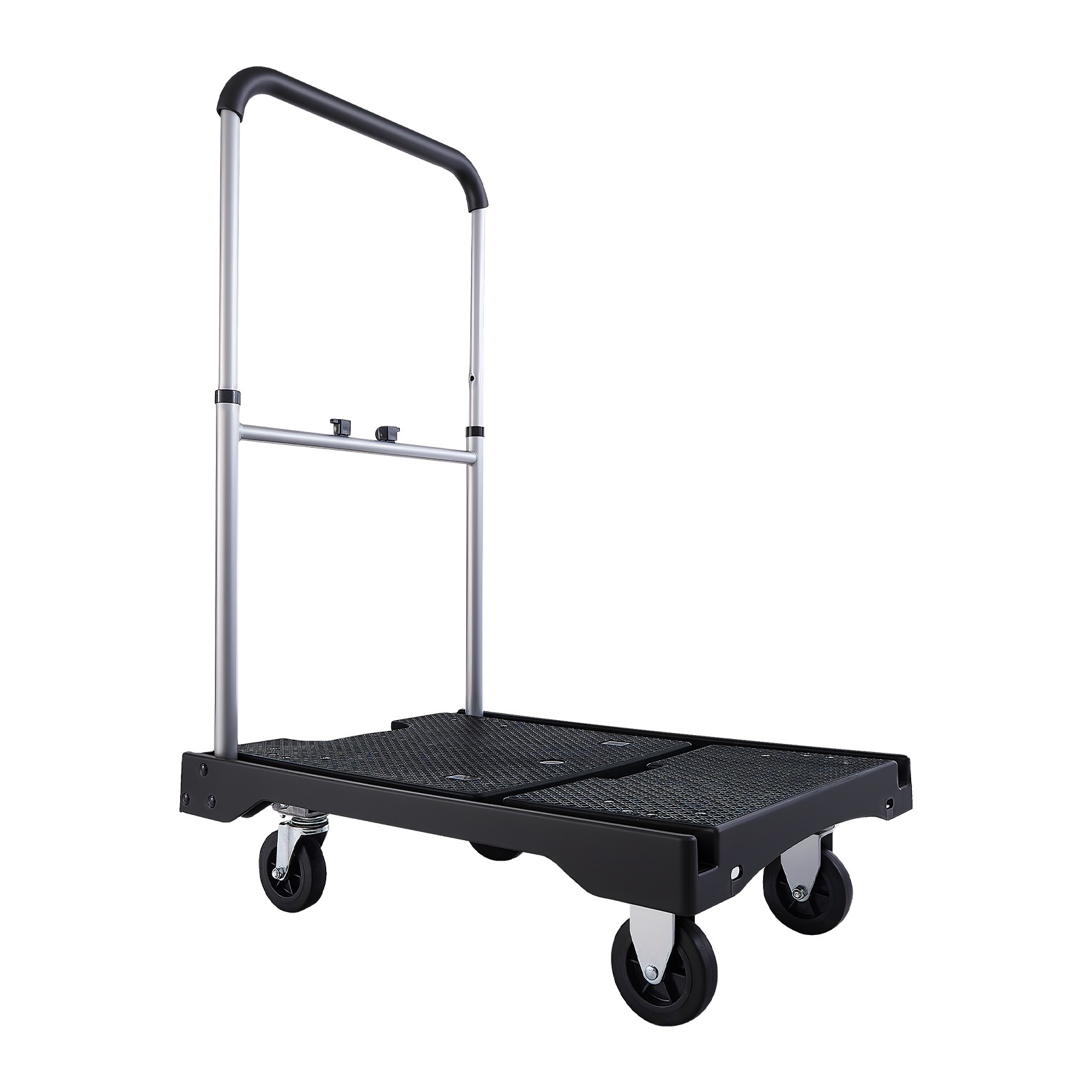 VEVOR Foldable Push Cart Dolly 330 lbs Folding Platform Hand Truck with Wheels
