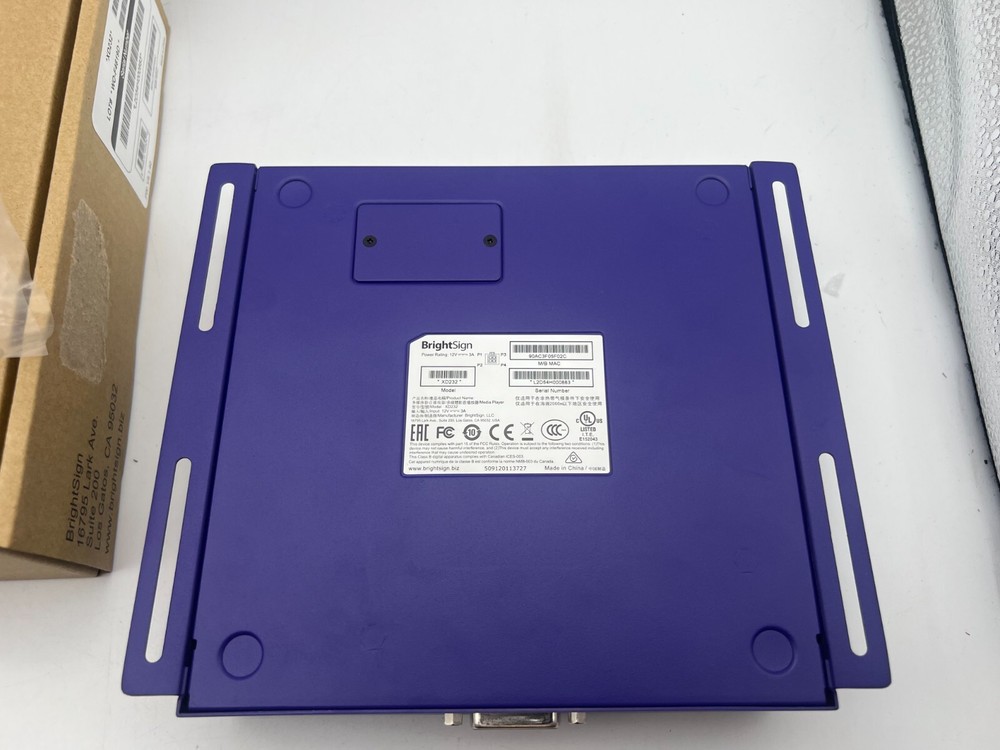 BRIGHTSIGN XD232 DIGITAL SIGNAGE PLAYER