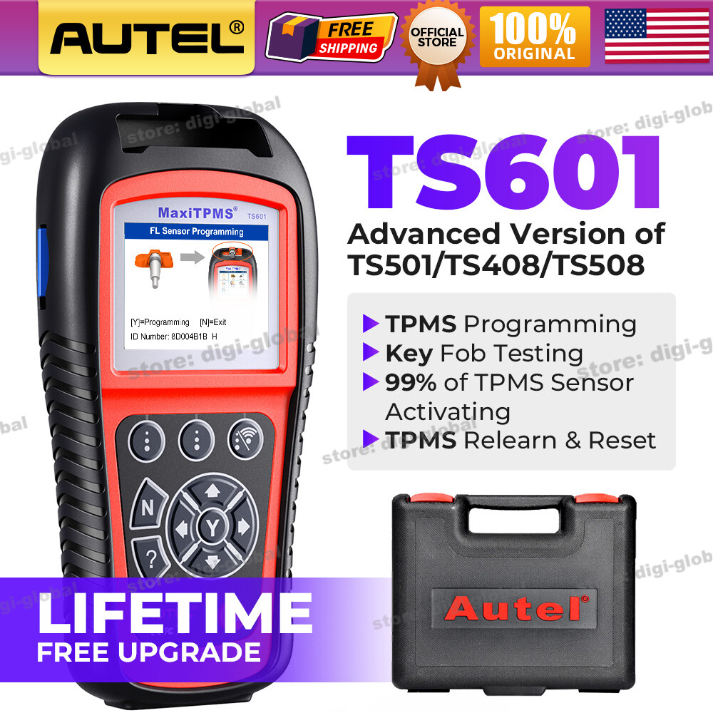 Autel MaxiTPMS TS601 OBD2 OBDII Scanner TPMS Tire Sensor Diagnostic Reset Tool