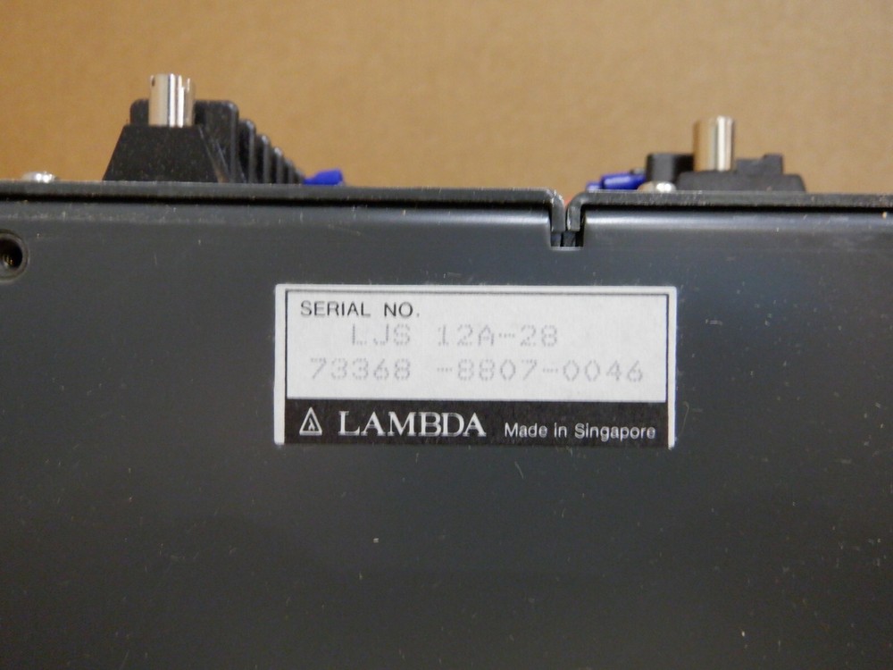 LAMBDA LJS-12A-28-OV POWER SUPPLY
