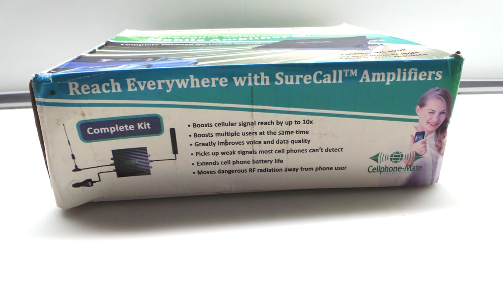 SureCall Wireless Mobile Amplifier CM2000-WL 40dB - Sued -Missing Power Adapter