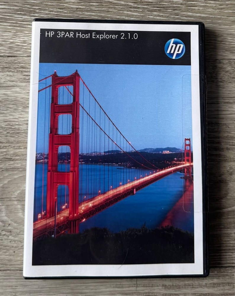 HP 3PAR Host Explorer 2.1.0 Software DVD Installation Media Sealed