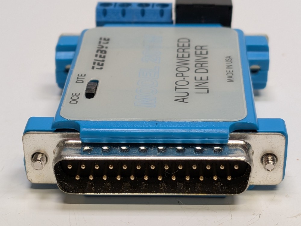 USED Telebyte Model 201M - RS-232 Auto Powered Line Driver