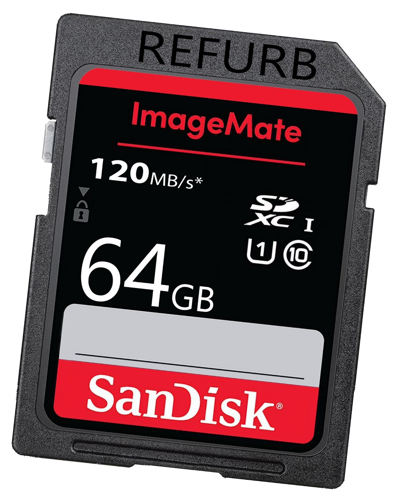 10x SanDisk 64GB ImageMateSDXC UHS-I / Class 10 Memory Card, Speed Up to 120MB/s