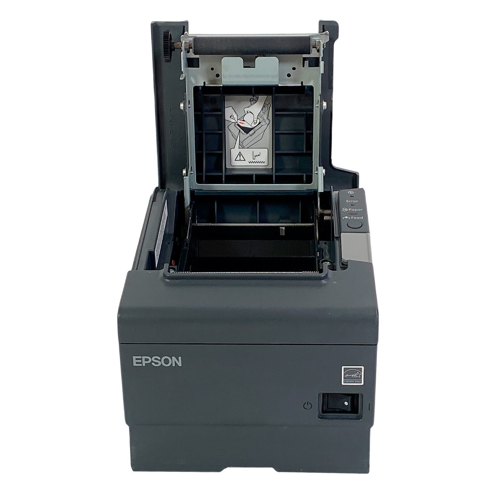 TESTED Epson TM-T88V POS Compact Thermal Receipt Ticket Printer Ethernet USB