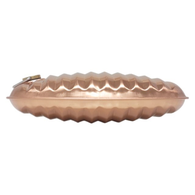 Doi Metal Kasei Pure Copper Hot Water Bottle 2.6L Yutanpo with Bag Japan 112510