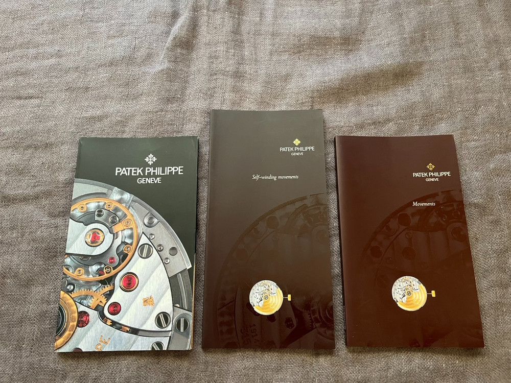 Patek Philippe Cover Manual Instruction Booklet Outer Box Set