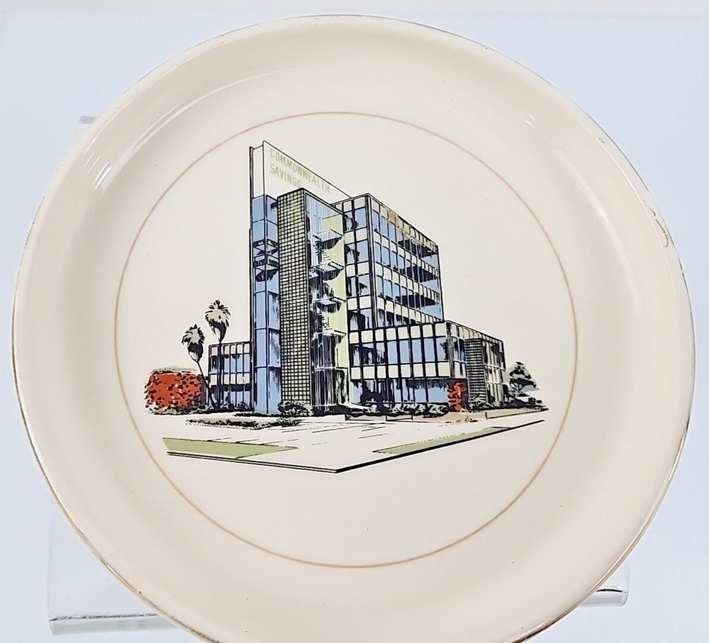Common Wealth Savings Advertisement Ashtray Vintage