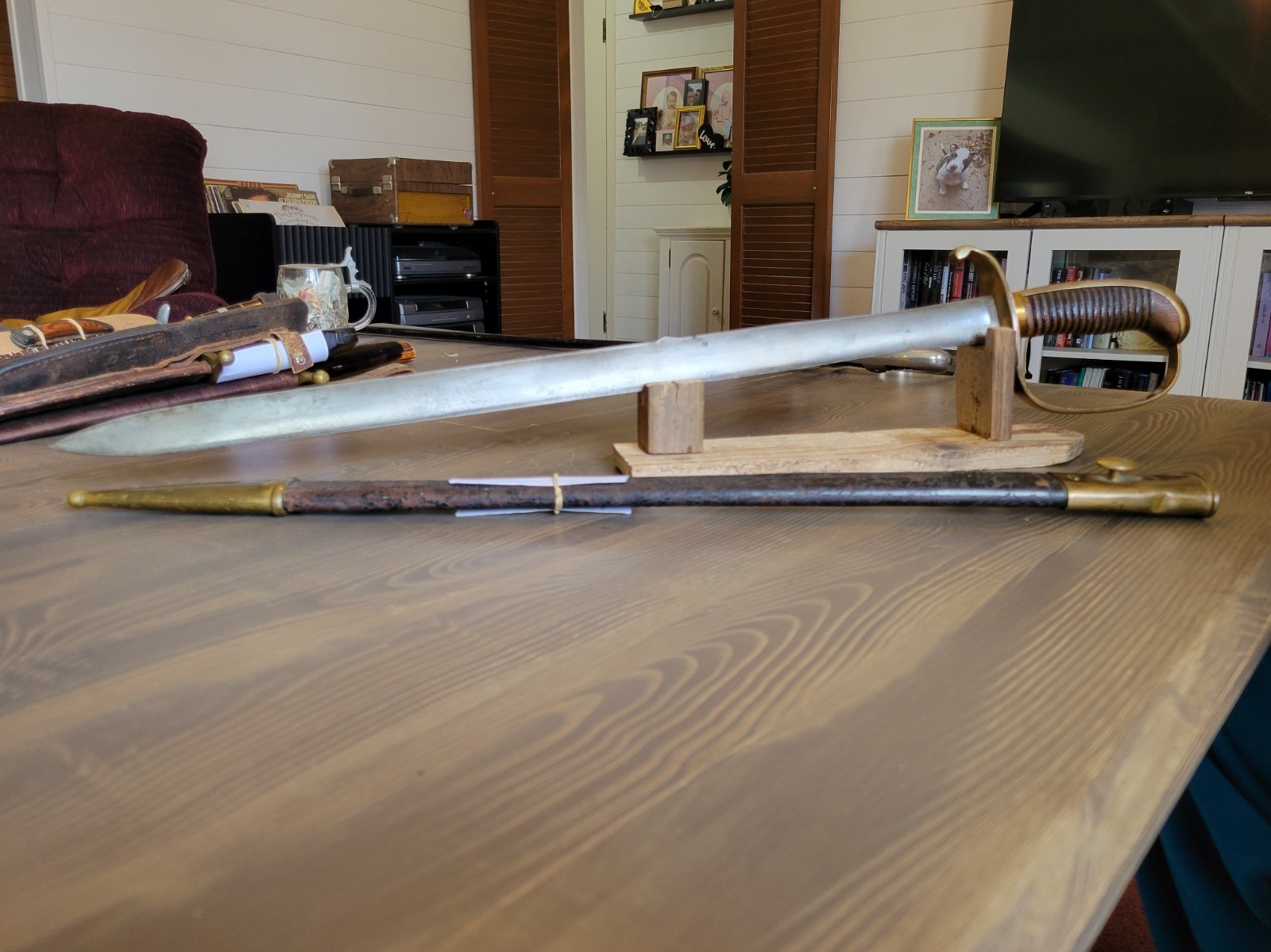 EXCELLENT WWI German Police Sword & Sheath