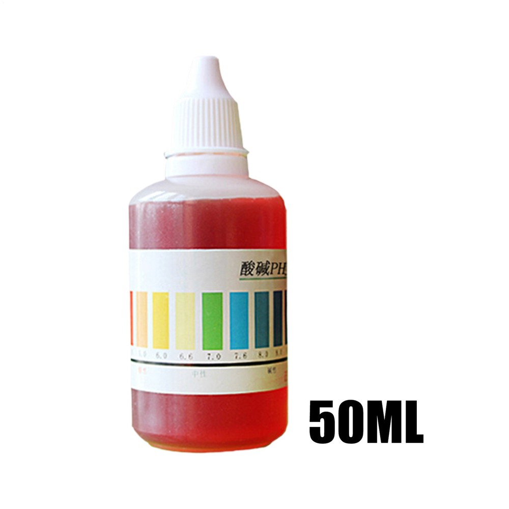 50ml pH Test Drops Indicator, Aquarium Water Quality Testing Agent, New