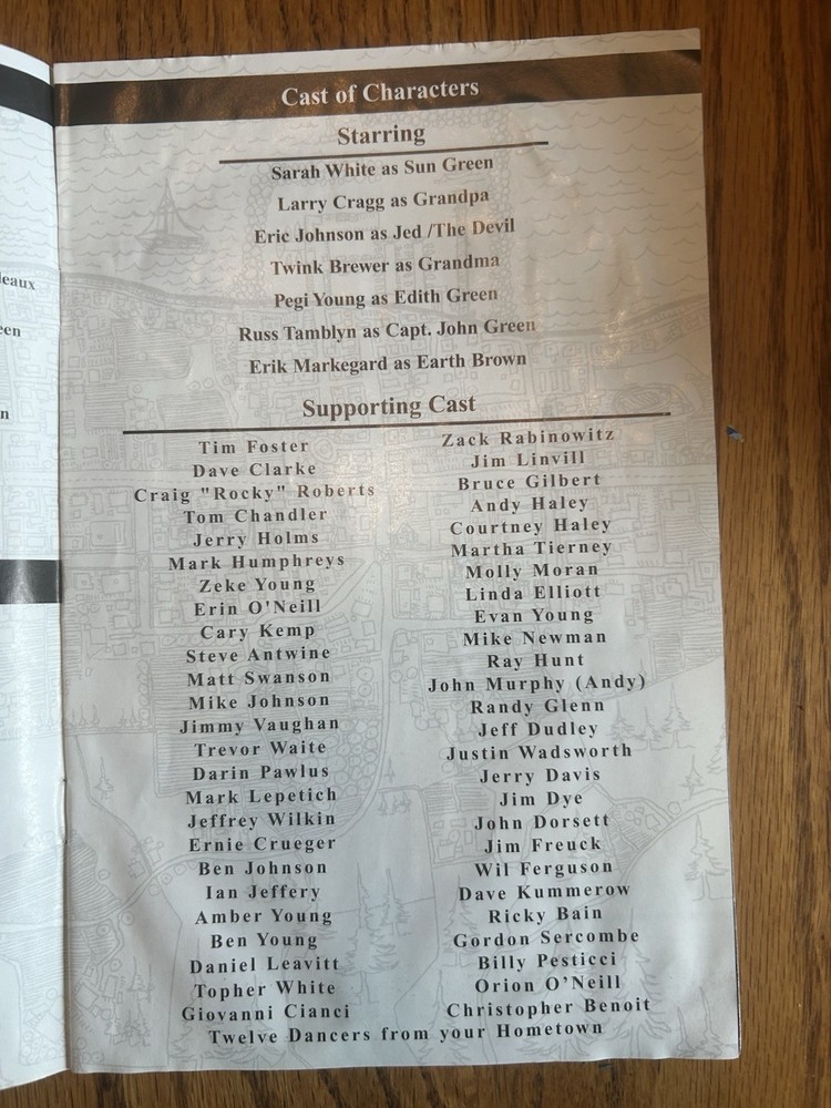 Neil Young Greendale Show Bill - 2003 Tour