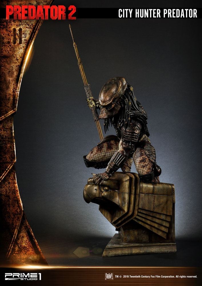 Predator 2: City Hunter Predator - 3D Wall Art 79 cm - Prime 1 Studio, Sideshow