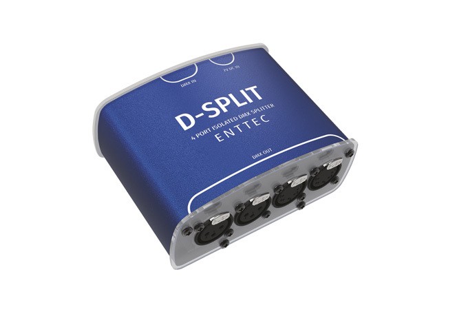 Enttec 70578 D-Split DMX Opto Splitter