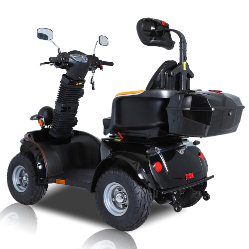 1000W Four Wheel Mobility Scooter 60V 20AH 15mph 31 Miles for Adult Senior 500lb