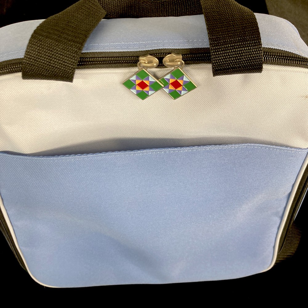 Canvas Compartmentalized Sewing Gaming Carrying Storage Case Inside Pockets