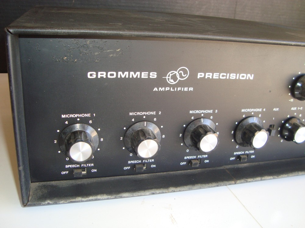 Working Grommes Precision Solid State Amplifier GT-60