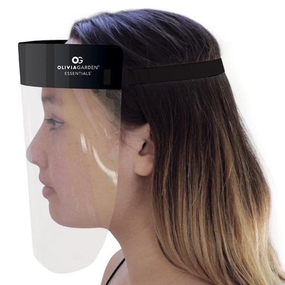 Olivia Garden Essentials Bundle - 5 Face Shields With Black Band