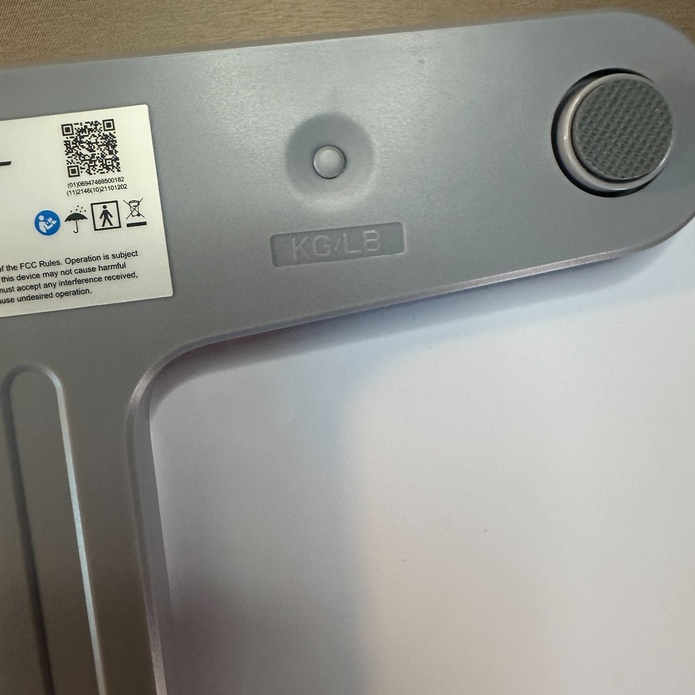 B-WELL Bluetooth Smart Scale LED Display EF-919B4 FCC 2021 Release
