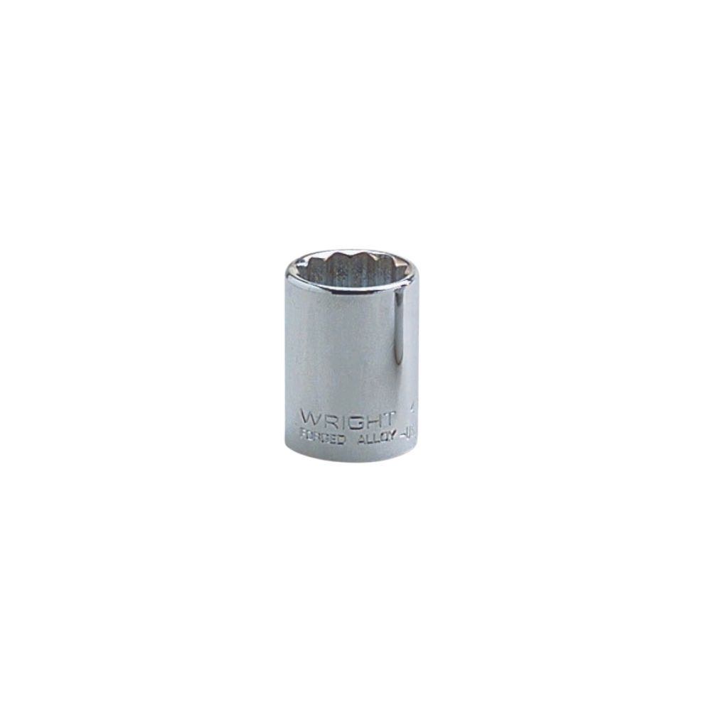 Wright Tool 4112 1/2" Drive 12 Points Standard Socket