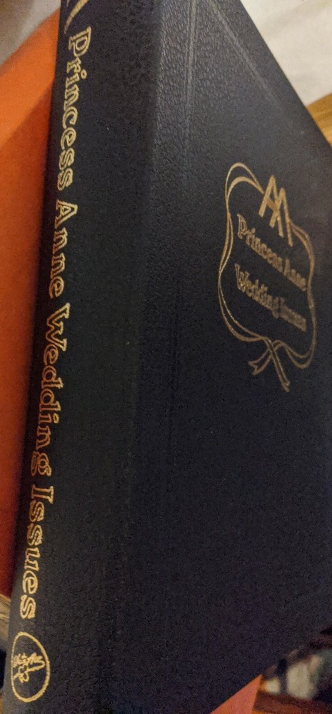 New White Ace Historical 3Ring Binder Princess Anne Wedding Issues