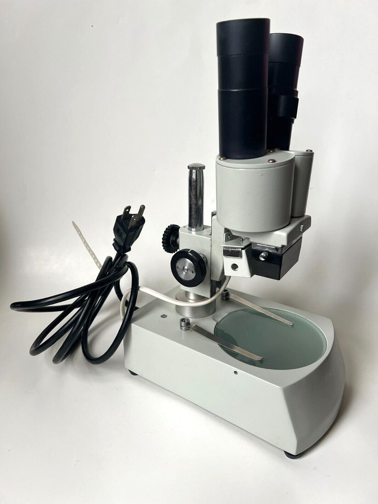 Vintage School Microscope Tested Made in PR China