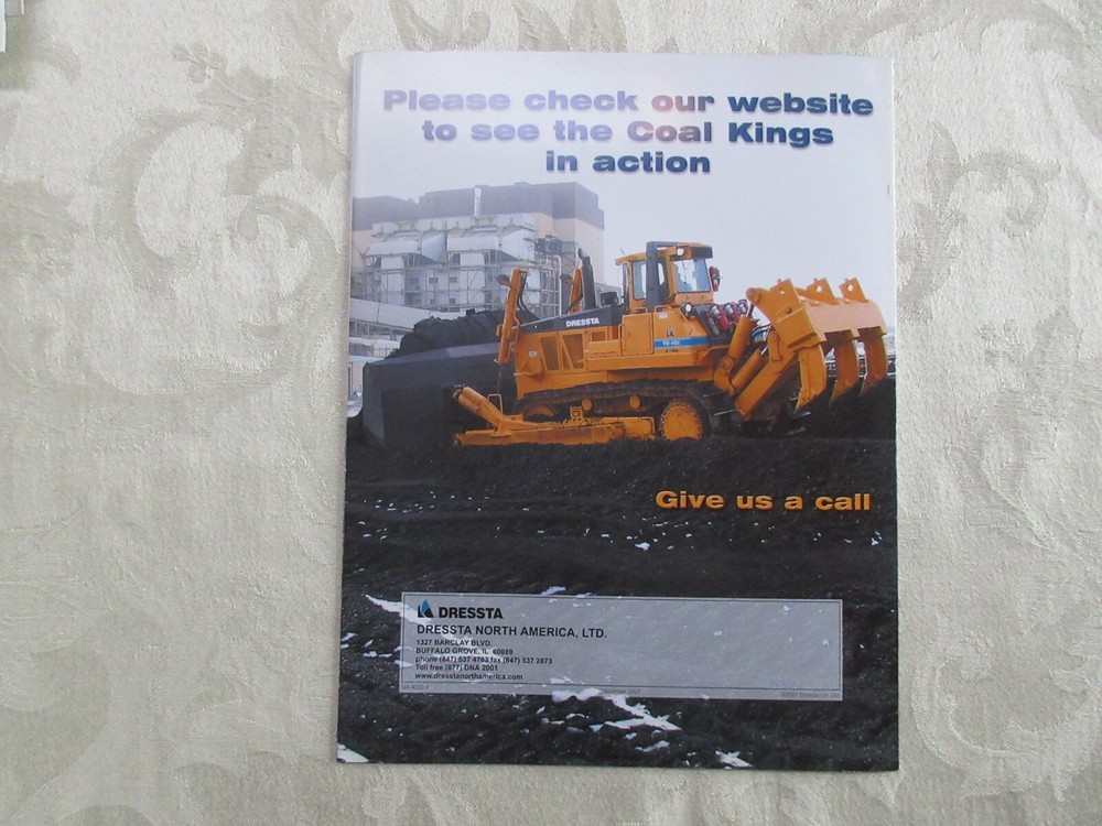 Dressta TD-40E & TD-25M Crawler Dozer Brochure 2007