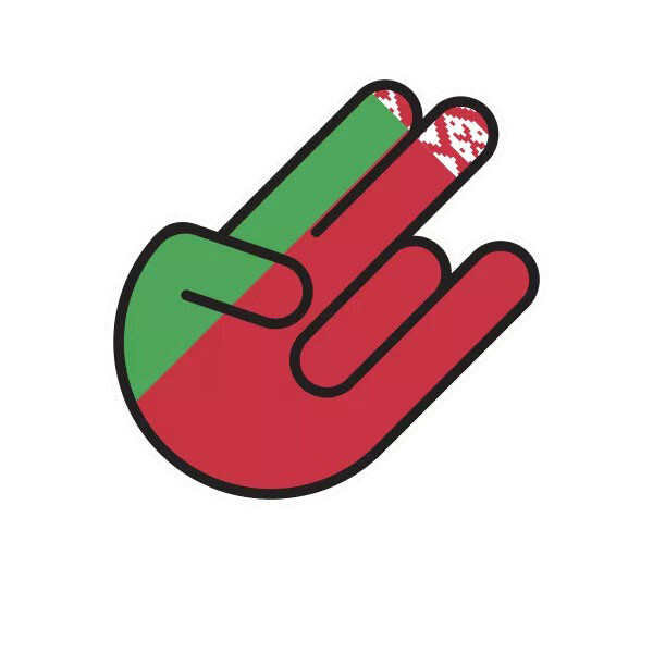 Belarusian Shocker Sticker Decal