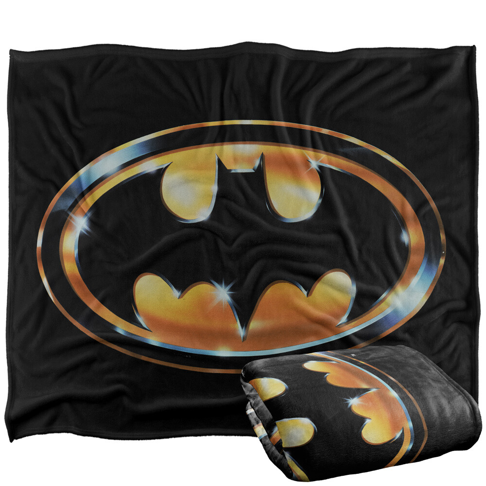 Batman 1989 Logo Silky Touch Super Soft Throw Blanket