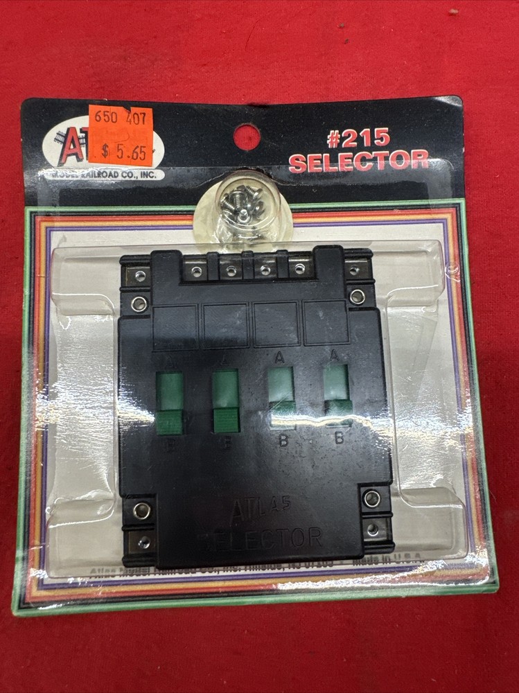 Atlas 215 HO Scale Selector Switch