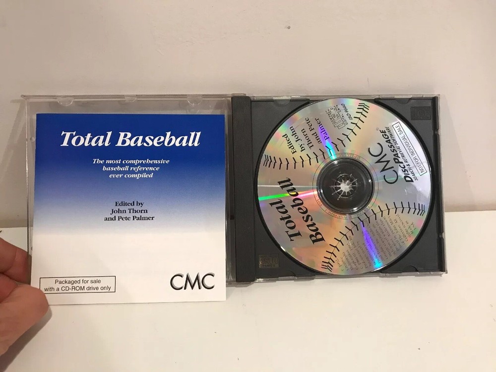 Total Baseball-The Most comprehensive Baseball Reference ever Complied, Cd Rom