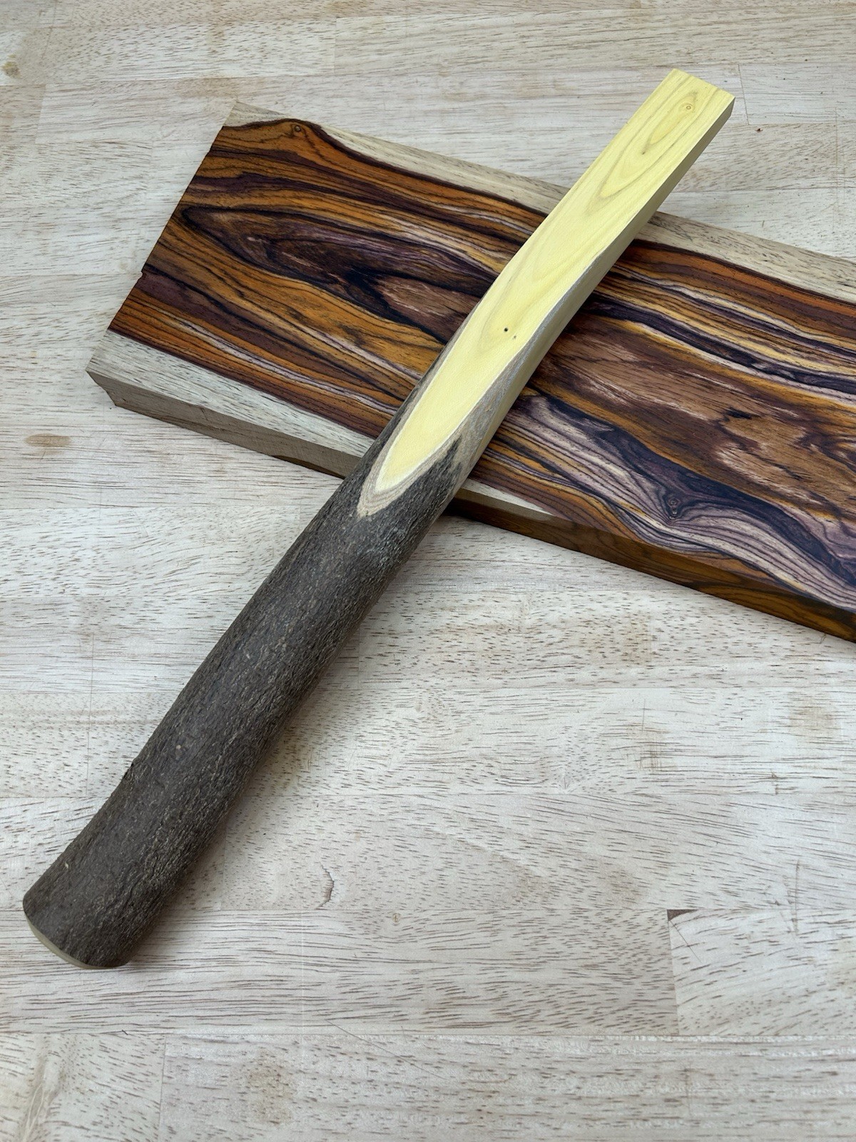 Japanese Hammer (Genno) Gumi Branch Handle.  Imported From Japan.