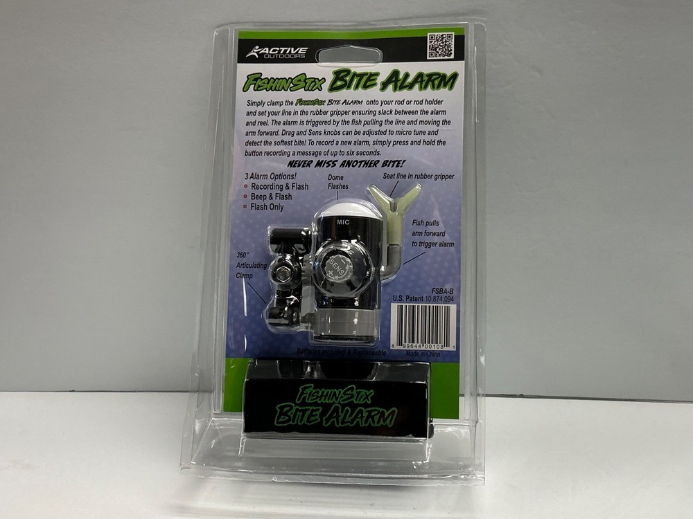 FishinStix Bite Alarm Black