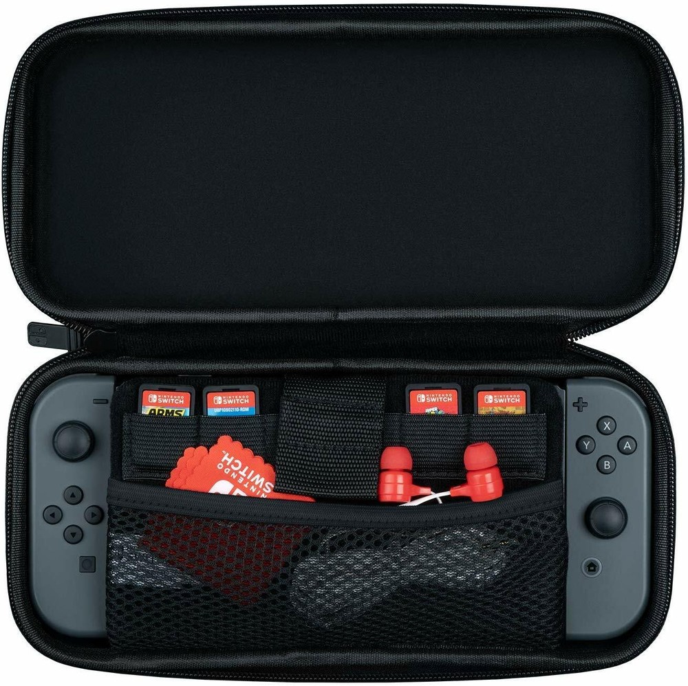 PDP Nintendo Switch Starter Kit Case, Grip, Cable, Cleaning Cloth Elite Edition