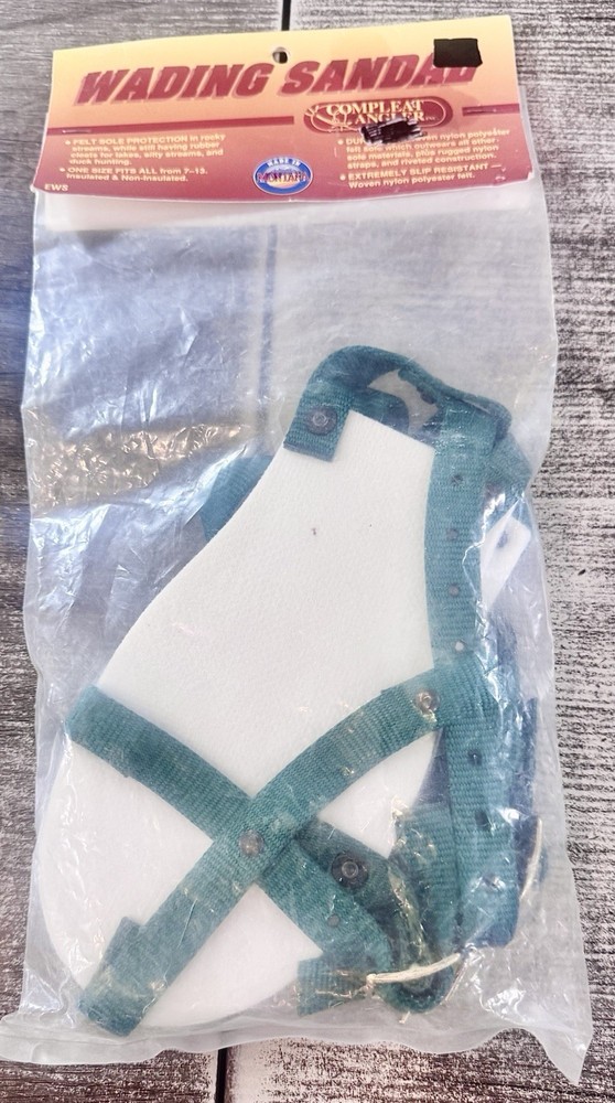 Wading Sandals Compleat Angler NOS!!