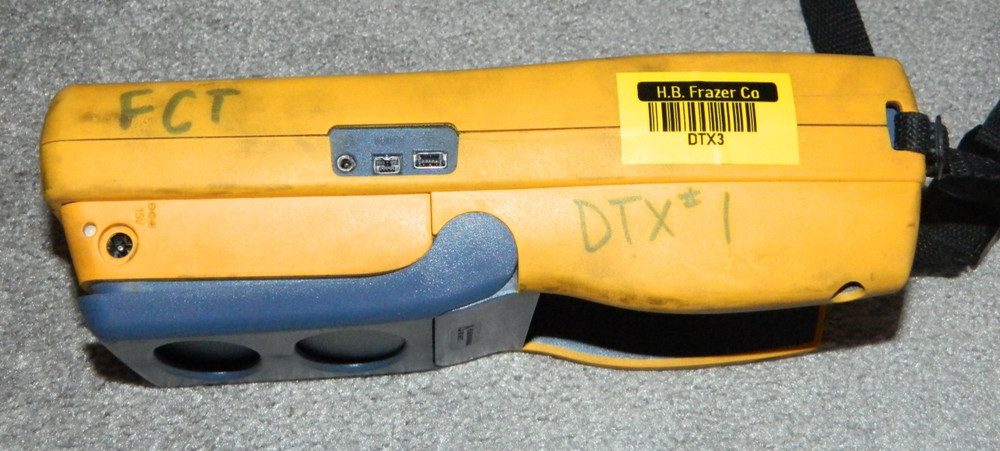 Fluke DTX-1800 Cable Analyzer with Remote Unit