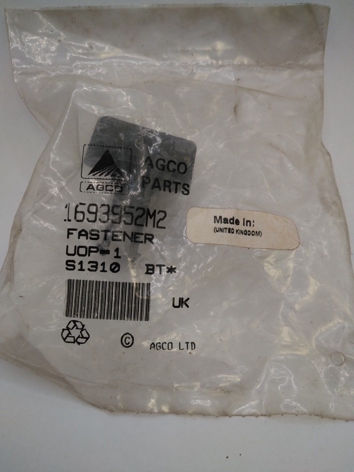 Agco Parts OEM Fastener 1693952M2