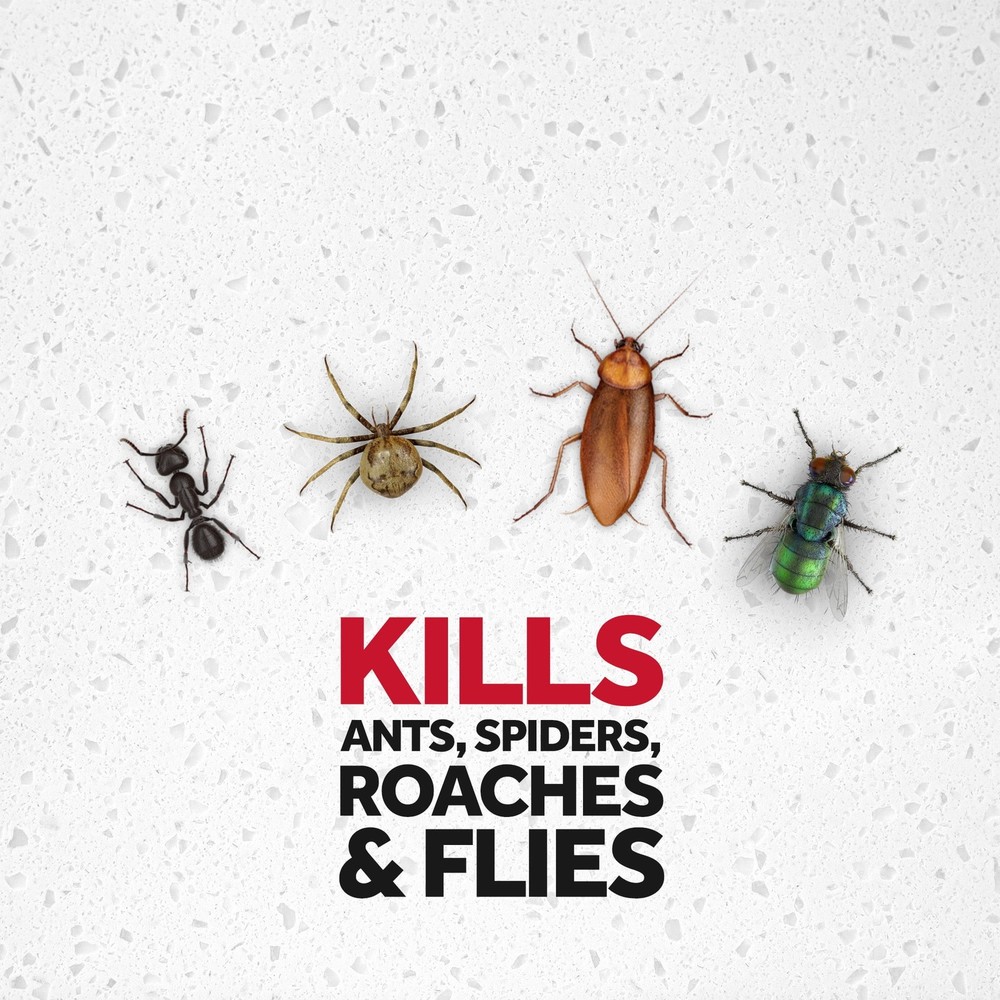 3 pack) Raid Multi Insect Killer 7, Bug Killer Spray, Orange Breeze Scent, 15 oz