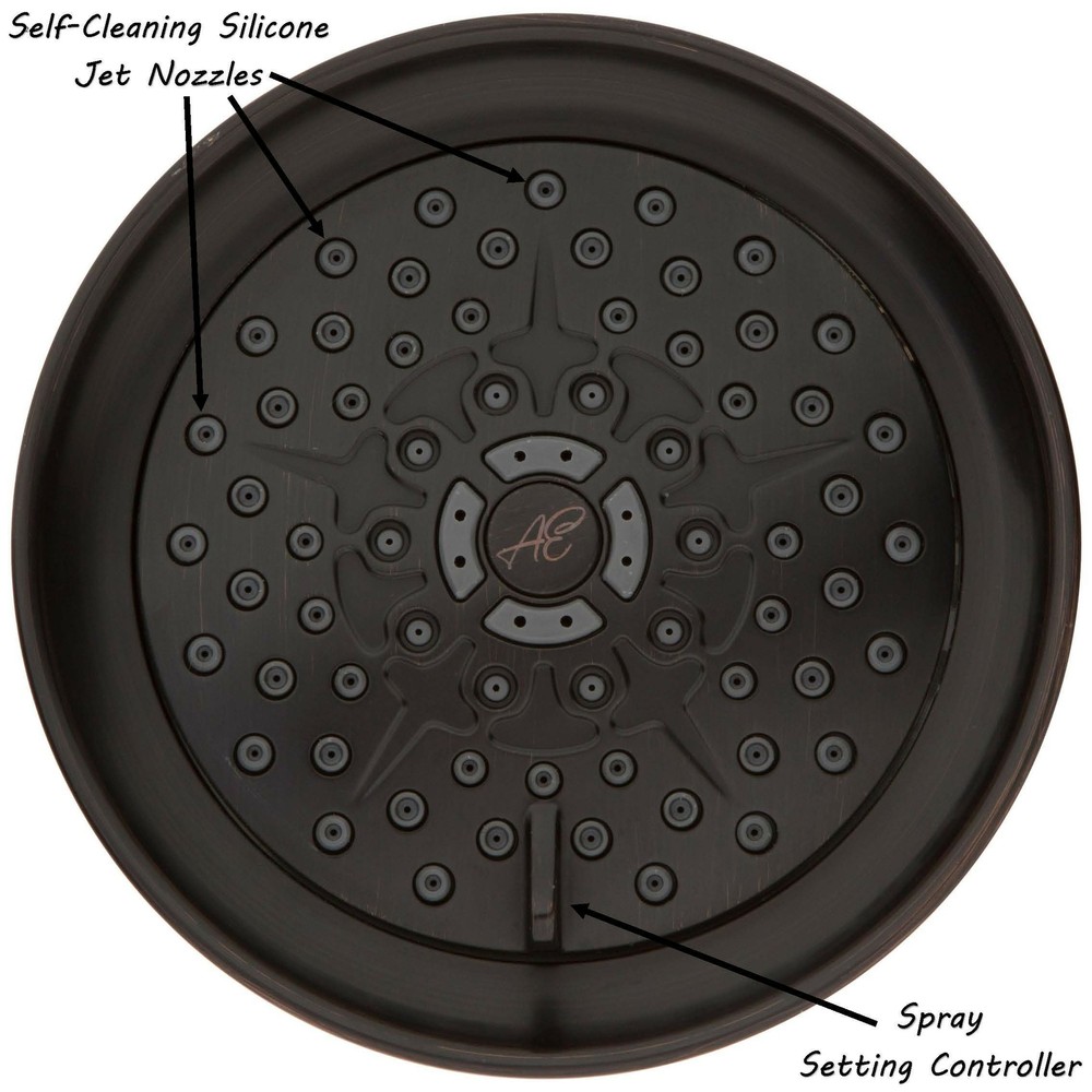 Massage & Mist Shower Head (Aqua Elegante) - Oil-Rubbed Bronze