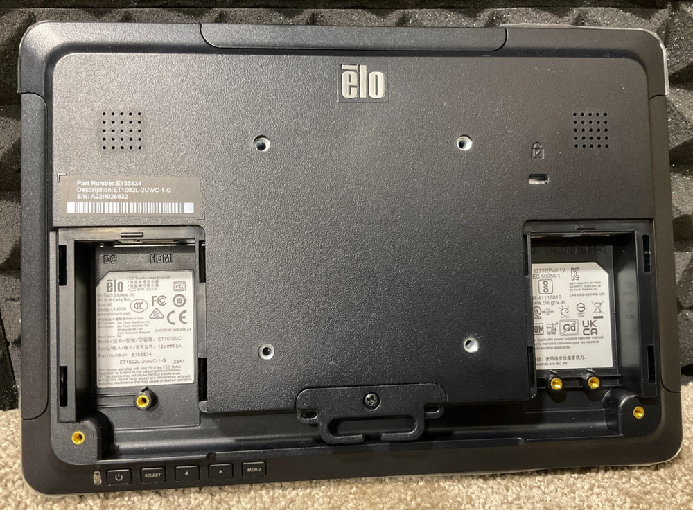 Elo 1002L 10"TouchScreen LCD Display E155834✨🔥NEW OPEN BOX! FULLY FUNCTIONAL🔥✨